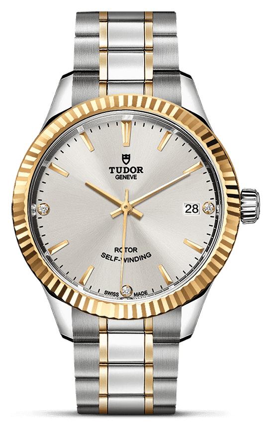 Tudor style best sale fluted bezel