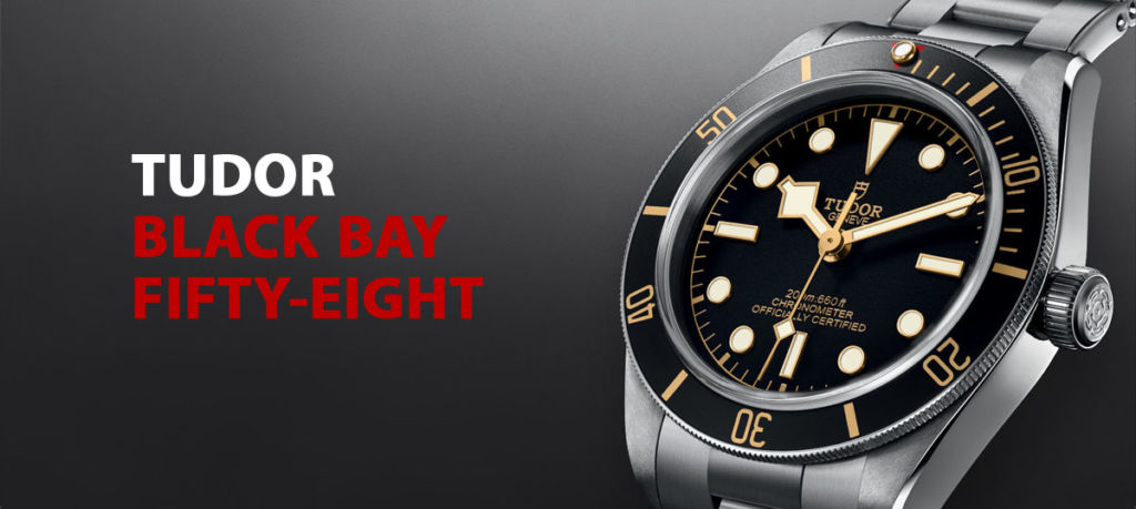 Tudor watches black online bay 58