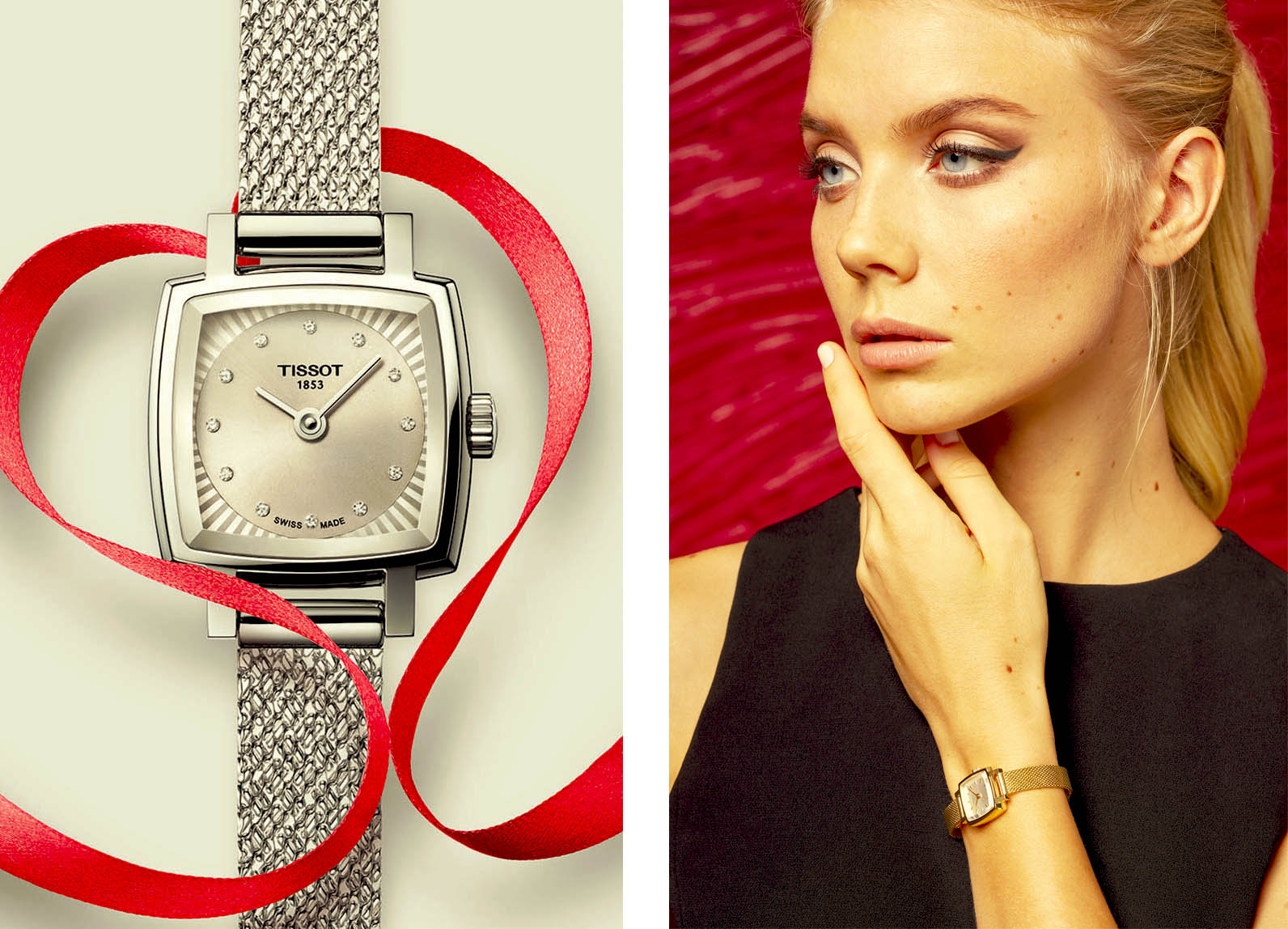 Tissot lovely deals square watch