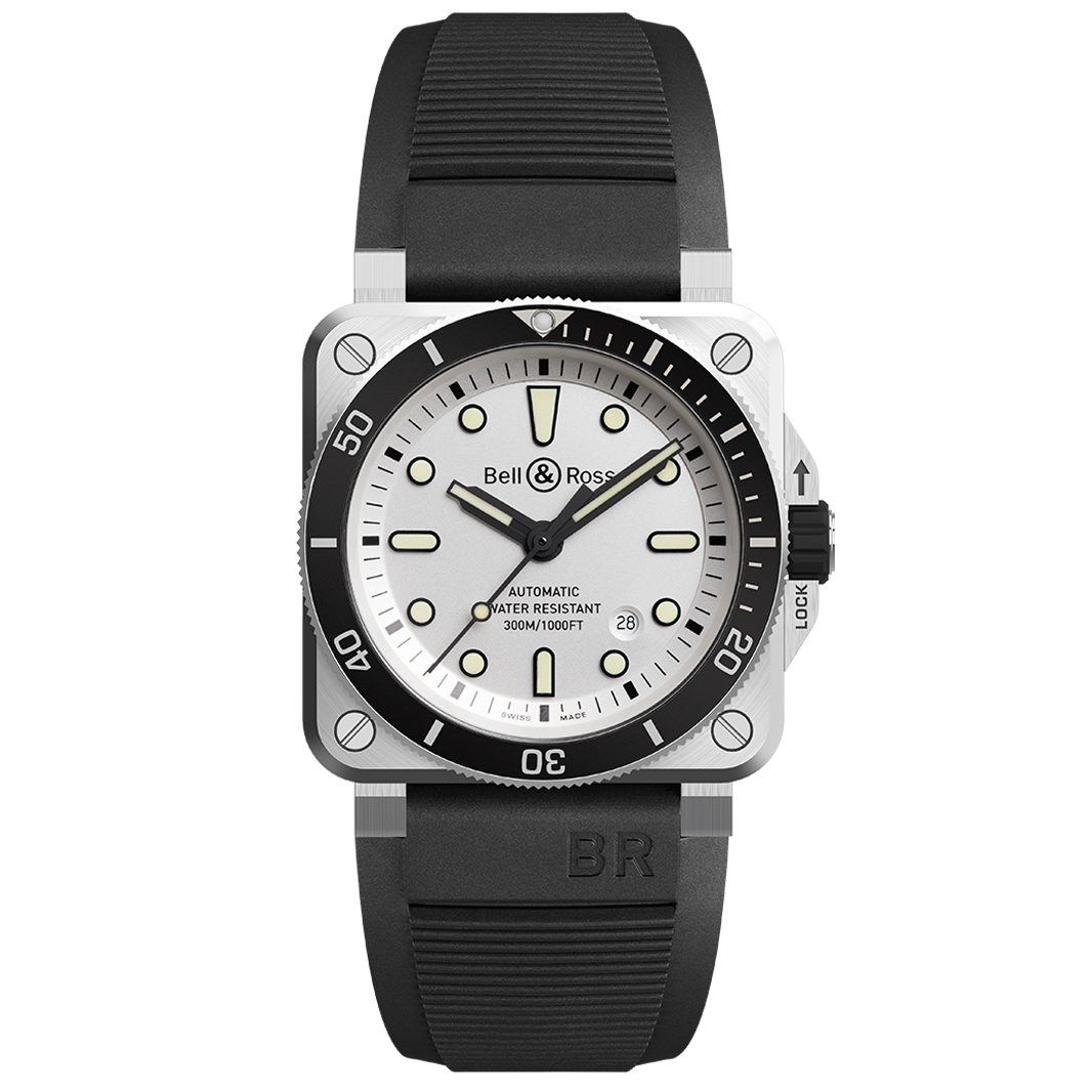 Bell Ross BR 03 92 Diver White BR0392 D WH ST SRB All Watches