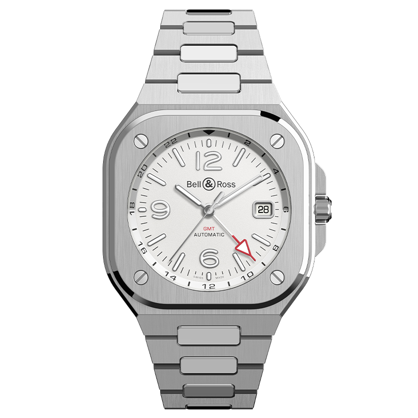 Gmt on sale white dial