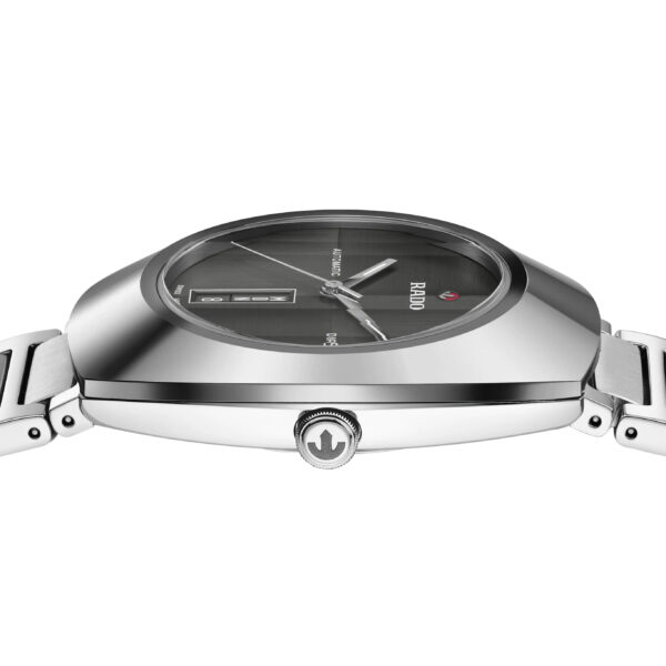 Rado black and hot sale silver watch