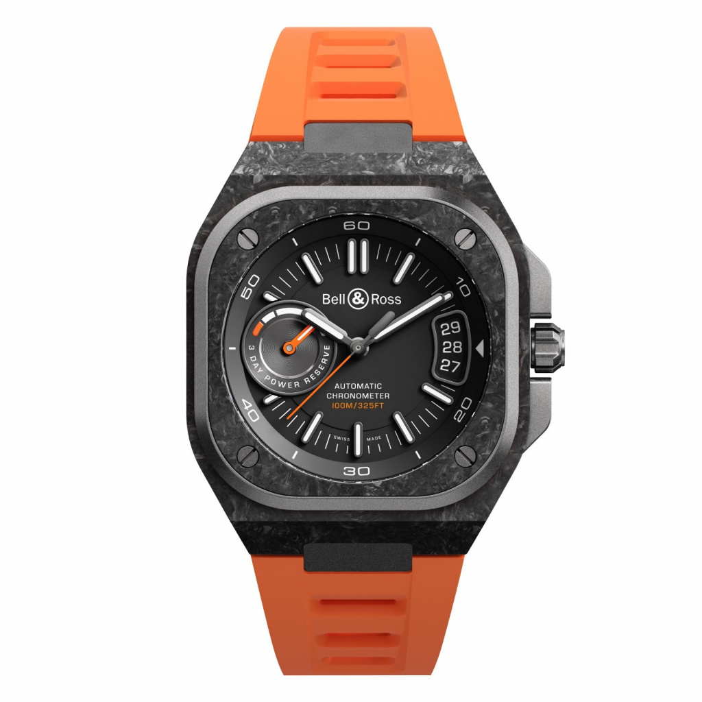 Bell & Ross BR-X5 Carbon Orange BRX5R-BO-TC/SRB - All Watches 万金表行