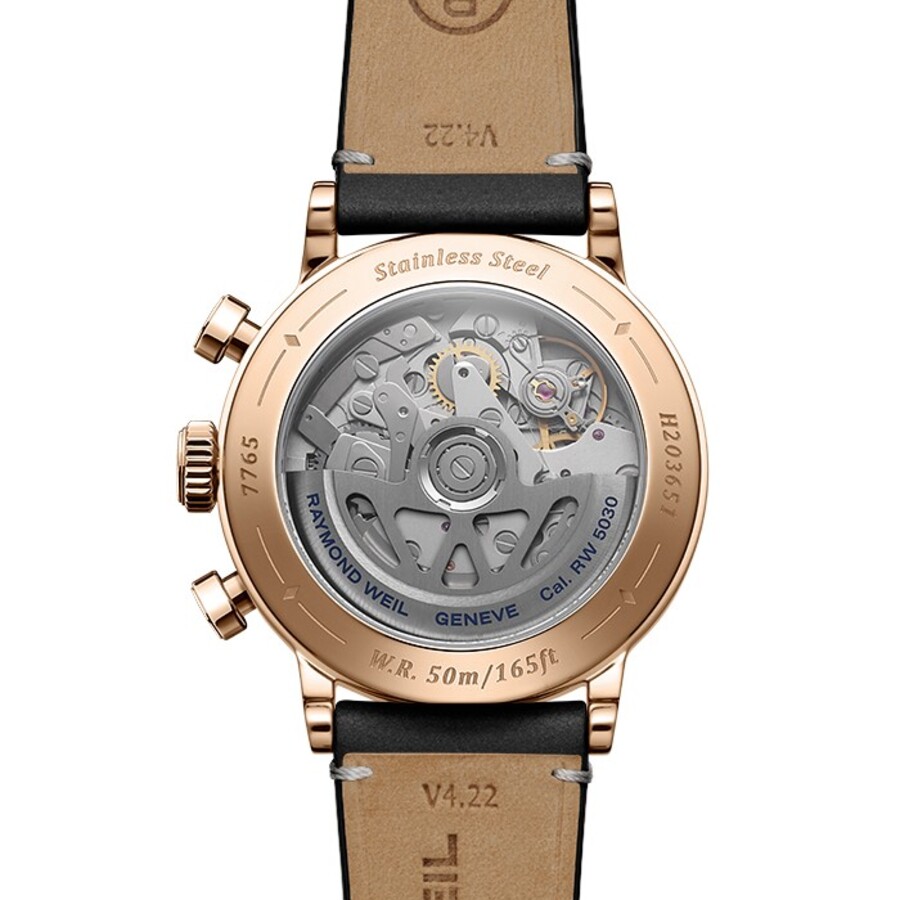 ティラミーゴ Raymond Weil Millesime Automatic Tri-Compax Chronograph 39mm 7765