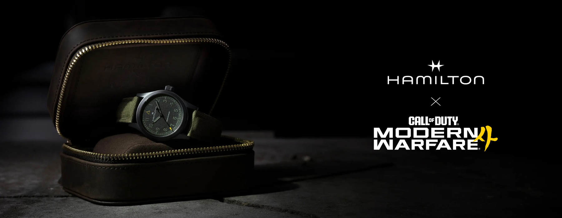 Hamilton Khaki Field Mechanical Call of Duty Modern Warfare 4