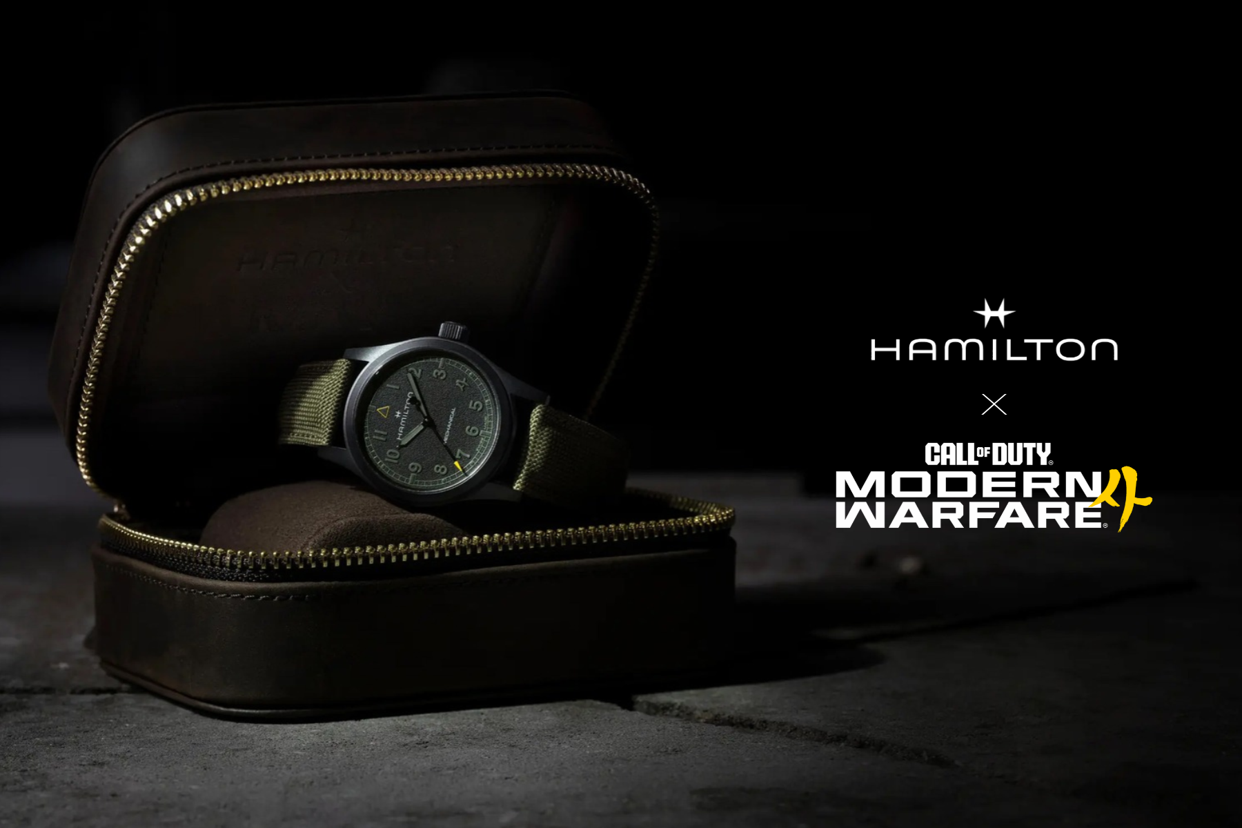 Hamilton Khaki Field Mechanical Call of Duty Modern Warfare 4